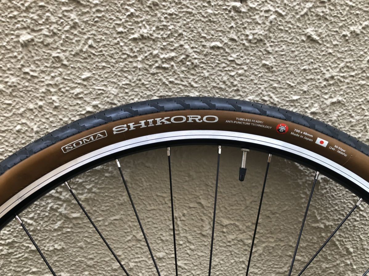 SOMA SHIKORO 700C 700x48C チューブレスタイヤ シコロタイヤ | Shikoro Soma 700c ソーマ 公式通販 - SOMA&frasl;ソーマ クリンチャータイヤ セオサイクル
