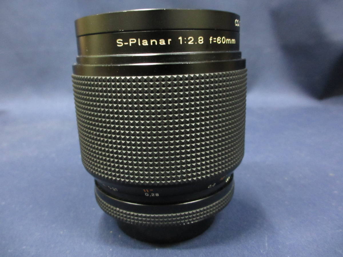 カール ツァイス Carl Zeiss S-Planar 1:2.8 f=60mm CONTAX