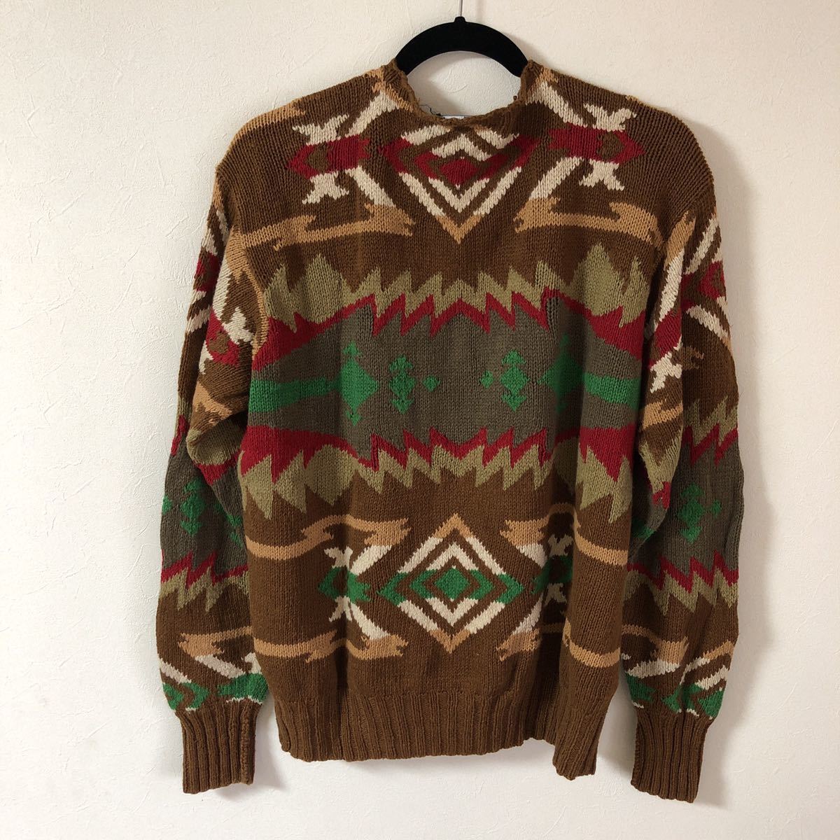 レア 90s VINTAGE RALPH LAUREN ラルフローレン ネイティブ 星条旗 