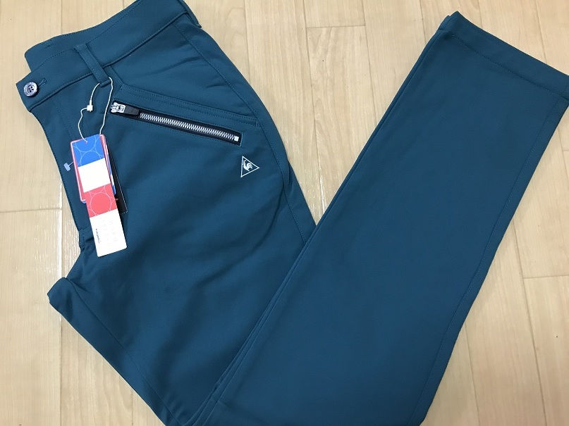 【最安値，正規品】 Le coq sportif GOLF ルコックゴルフ 裏起毛 ロングパンツ QGMMJD16 エメラルド ９２(90cm～)｜売買されたオークション情報、yahooの商品情報をアーカイブ公開 - オークファン パンツ、スラックス