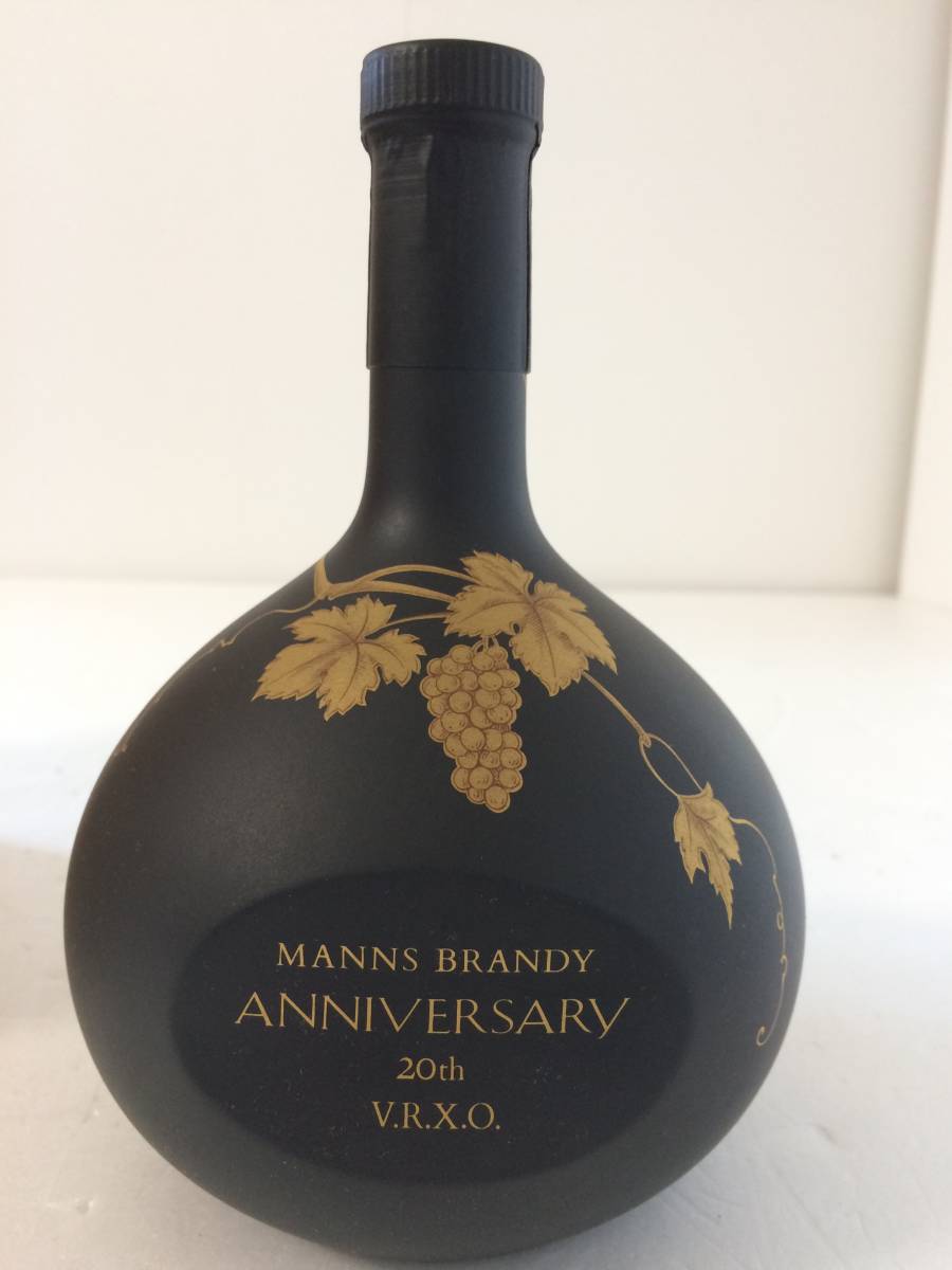 ブランデー 未開栓 Yahoo!オークション ワイン MUSIGNY V.S.O.P. YS01011 【未開栓】 マンズ　MANNS　ブランデー　特級　BRANDY　特別限定　ANNIVERSARY　20th　VRXO　720ml　40％　新品　見開封 V.R.X.O.