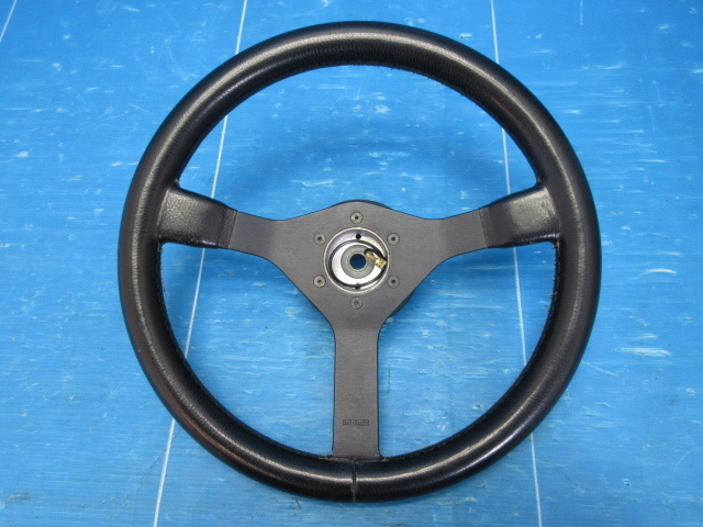 SZ80○JA11Vジムニー3型○純正OP モモ製ステアリング φ38＋