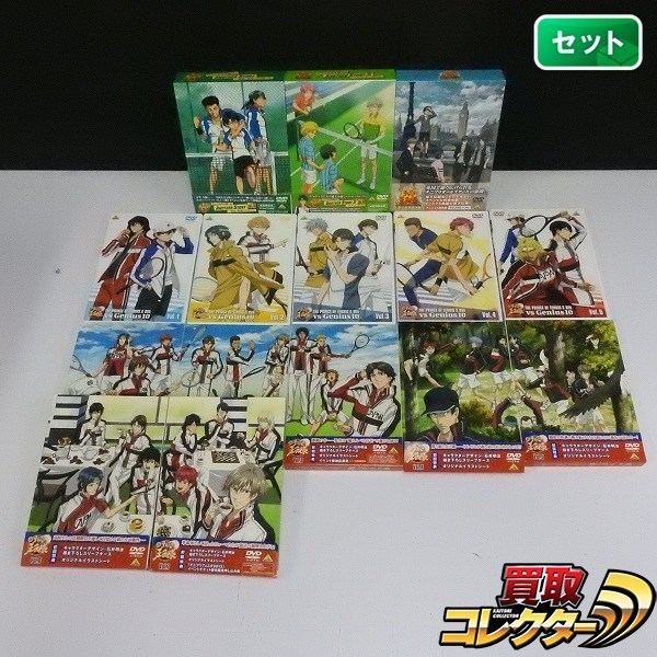 gE168t [セット] DVD 新テニスの王子様 全7巻 OVA vs Genius10 全5巻