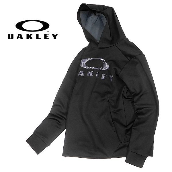 【HOT，新作】 OAKLEY オークリー Enhance Technical Fleece Hoody.Qd 9.0 迷彩 ビッグロゴ テクニカル フーデッド パーカー 迷彩 黒 M 018 1745blkM(ジャージ)｜売買されたオークション情報、yahooの商品情報をアーカイブ公 ジャージ