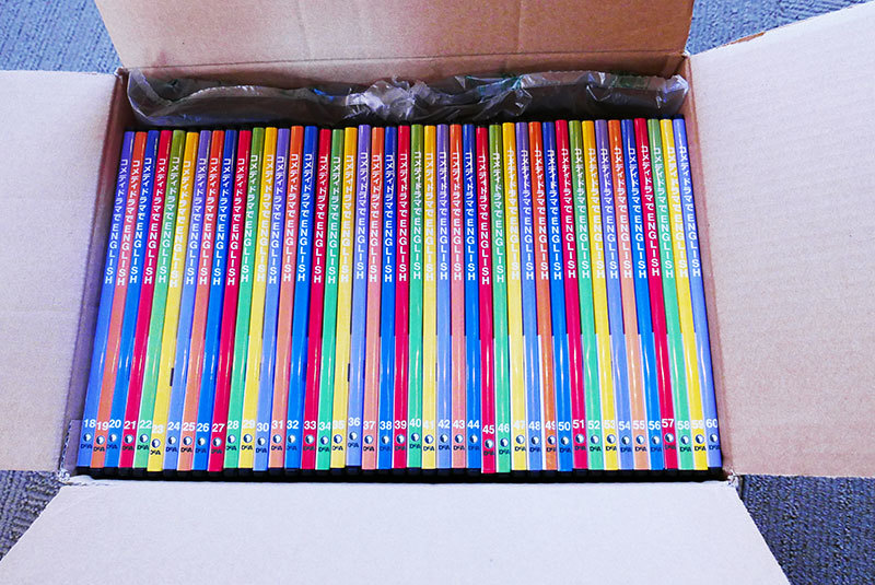 ディアゴスティーニ コメディドラマでENGLISH DVDと冊子 1～60巻セット