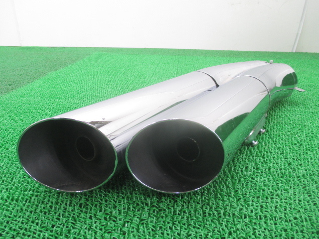 中古 ヤマハ 純正 バイク 部品 XV1900CUレイダー サイレンサーマフラー
