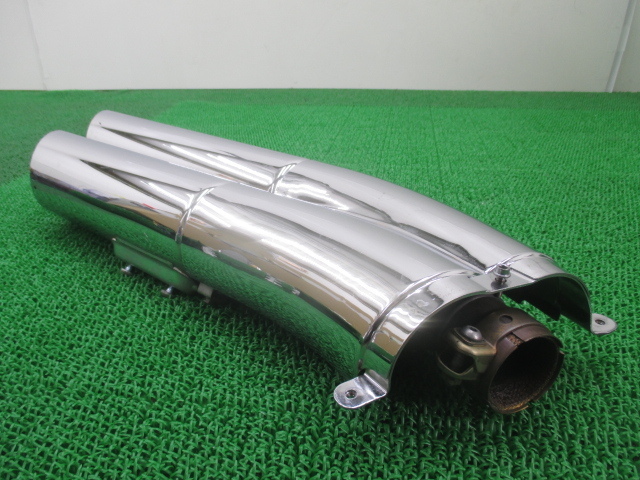 中古 ヤマハ 純正 バイク 部品 XV1900CUレイダー サイレンサーマフラー
