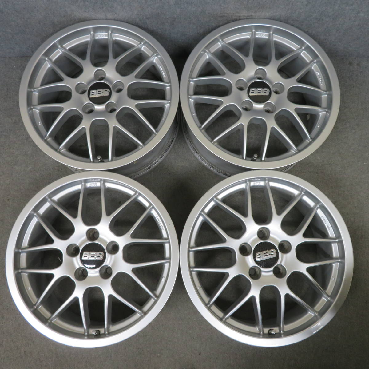 BBS RX RX243 17インチタイヤ・ホイール 4本 PCD114.3， 7.5J+45 5
