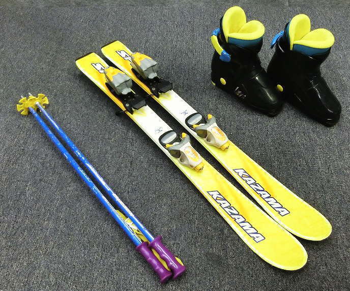 得価，本物保証 9753Y KAZAMA SPAX 90cm/子供用スキーセット /選べるブーツ18 22cm+ストック70ｃm/ 期間限定(板、ブーツセット)｜売買されたオークション情報、yahooの商品情報をアーカイブ公開 - オークファン 板、ブーツセット