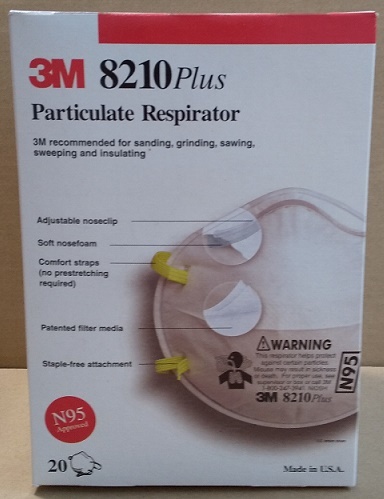 3M N95 8210プラス 防護・防塵マスク 20枚入り 1箱 3m 【公式通販】