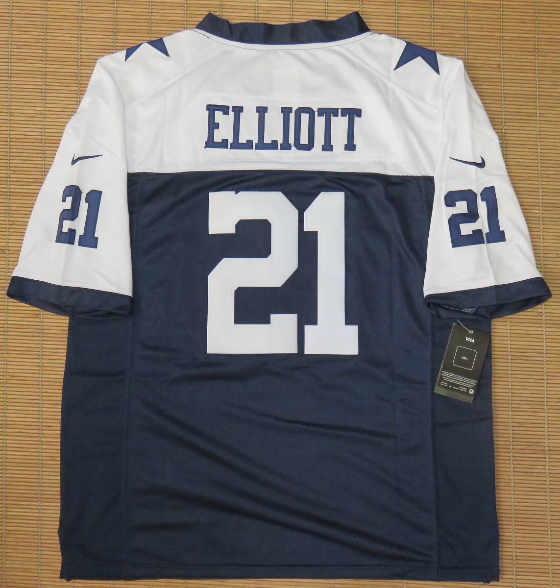 SALE，定番 正規品 NFL ダラス カウボーイズ #21 エゼキエル エリオット オハイオ州立大学 ロード用 ユニフォーム/ジャージ(ジャージ)｜売買されたオークション情報、yahooの商品情報をアーカイブ公開 - ジャージ