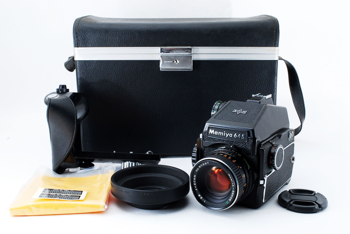 M645 C ☆ Mamiya マミヤ + MAMIYA SEKOR 中判 f=80mm フィルムカメラ