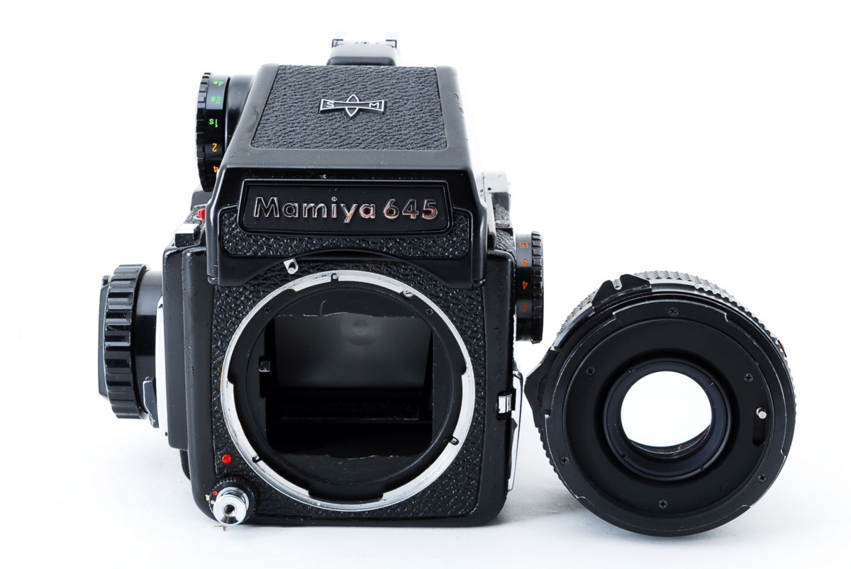 M645 C ☆ Mamiya マミヤ + MAMIYA SEKOR 中判 f=80mm フィルムカメラ
