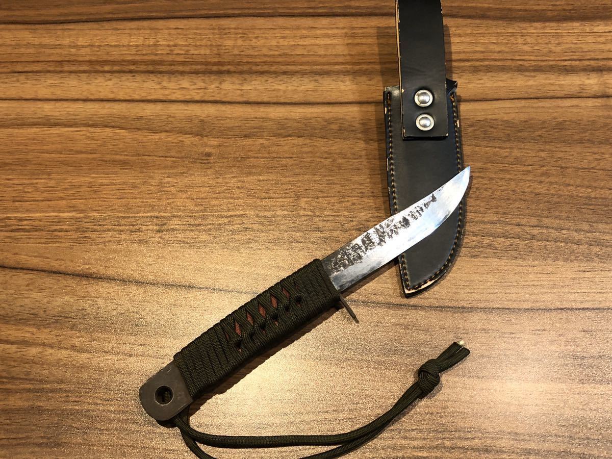 【人気セール，限定セール】 小播州刃物 剣鉈 刃12cm キャンピング サバイバル アウトドア フィッシング キャンプ(ハンティングナイフ、狩猟刀)｜売買されたオークション情報、yahooの商品情報をアーカイブ公開 - オーク ハンティングナイフ、狩猟刀