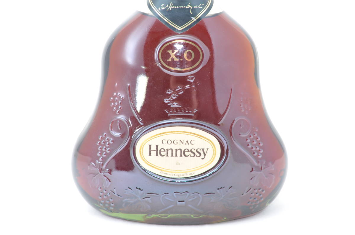 XO 金キャップ グリーンボトル ヘネシー Hennessy ブランデーヘネシー 