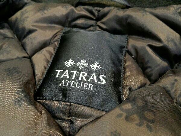 TATRAS - TATRAS キルティング ウール ダウンジャケット 金ジップ