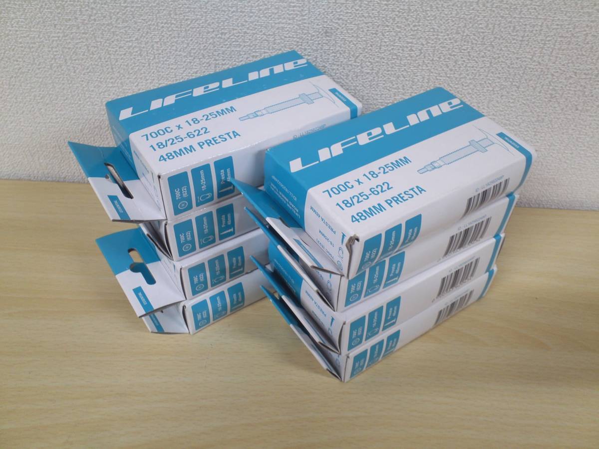 【数量限定，格安】 ＬiｆｅＬiｎｅ インナーチューブ ８個 ７００Ｃ&times;１８－２５ＭＭ(チューブ)｜売買されたオークション情報、yahooの商品情報をアーカイブ公開 - オークファン チューブ