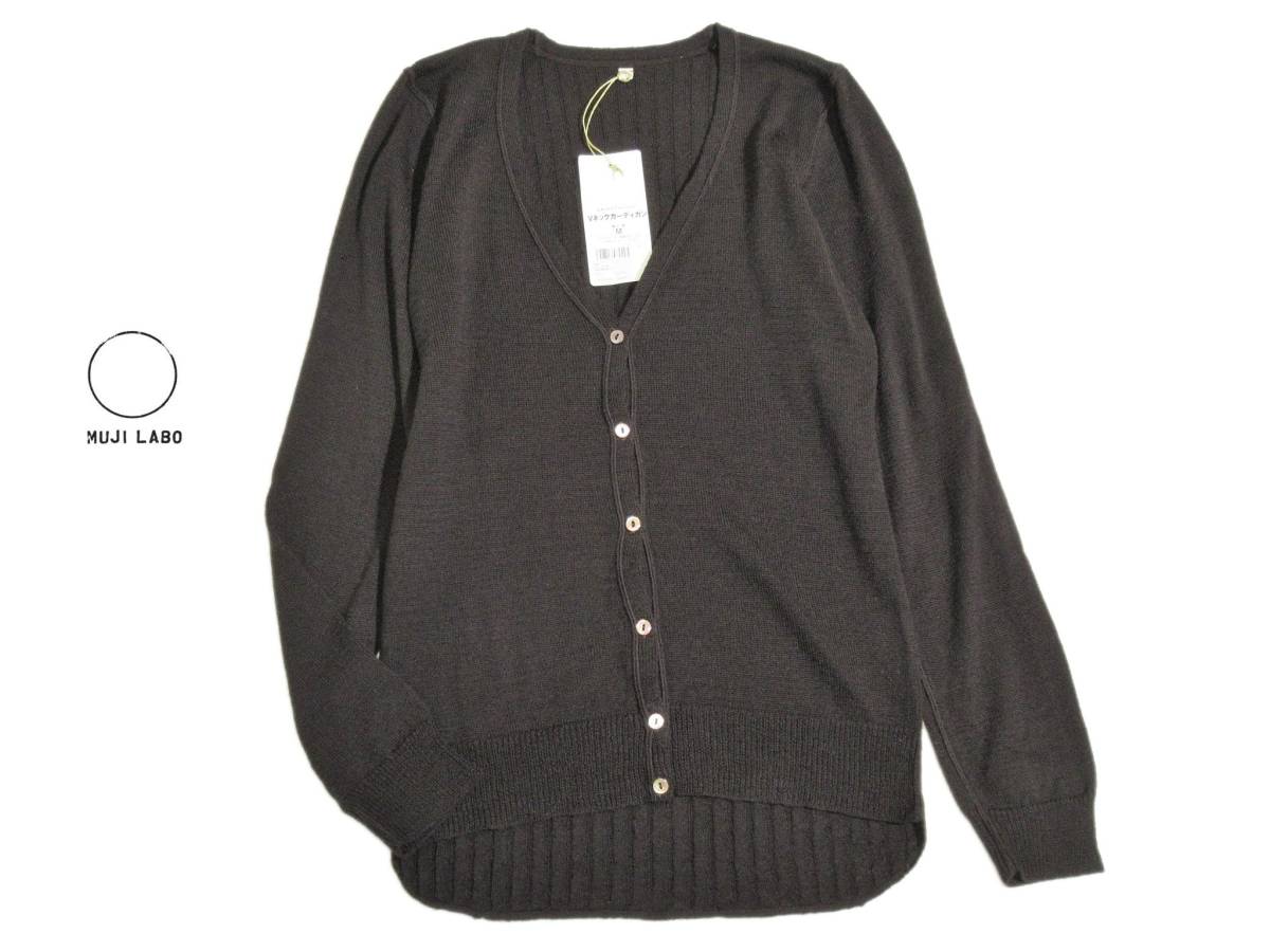 ムジラボ Muji Labo 無印良品 上質 エキストラファインメリノ Vネック カーディガン M トップス 売買されたオークション情報 Yahooの商品情報をアーカイブ公開 オークファン Aucfan Com