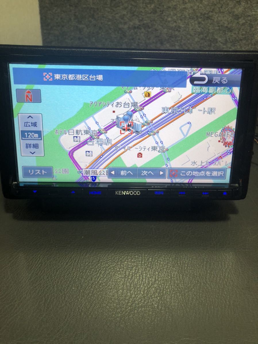 ☆KENWOOD☆MDV-L402 ワンセグ DVD再生 メモリーナビゲーション 彩速ナビ