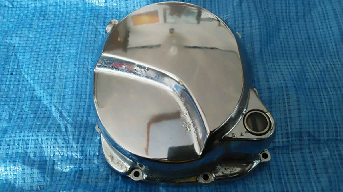 カワサキ KAWASAKI 純正 ゼファー 400 ZR400C メッキ クラッチカバー
