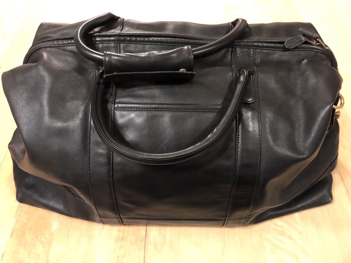 COACH オールドコーチ ボストンバッグ ブラック 2way トートバッグ