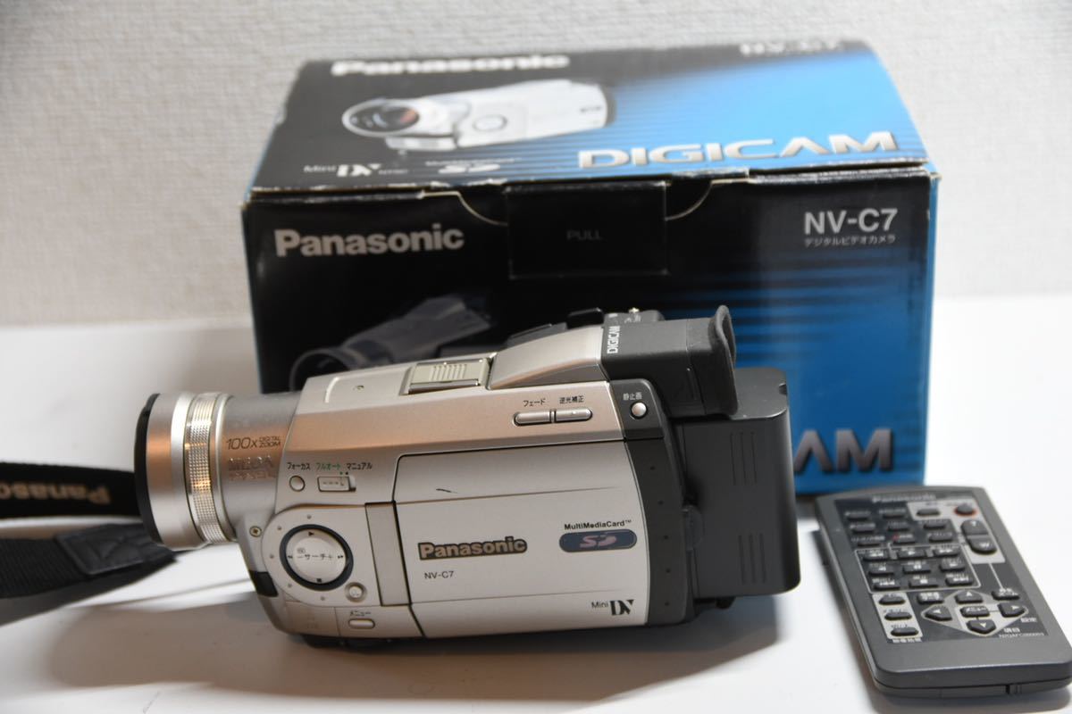Panasonic デジカムNV-C7 デジタルビデオカメラ Panasonic NV-C7 撮影