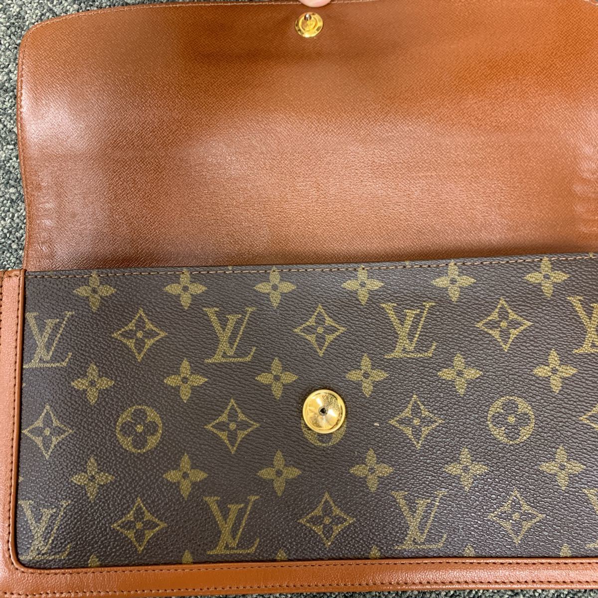 ○希少80年代ビンテージLOUIS VUITTON ルイヴィトン クラッチバッグ 