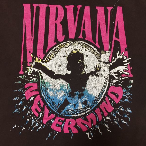 レアブート NIRVANA ビンテージ Tシャツ ネバーマインド カートコバーン ヴィンテージ NIRVANA ネバーマインド ブートTシャツ カートコバーン