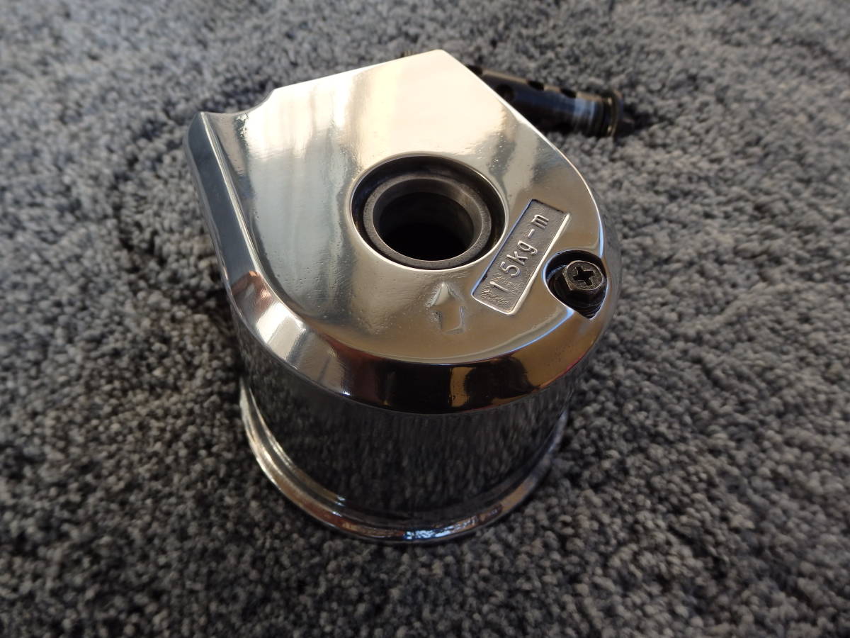 XJR1200　1300オイルフィルターカバー　バフ掛け_1