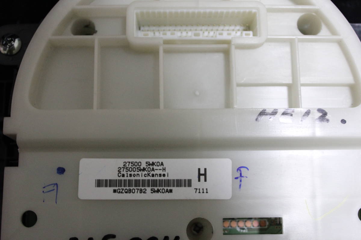 ノート E12 e-POWER LED打ち替え済みエアコンパネルの通販 by エアコン 