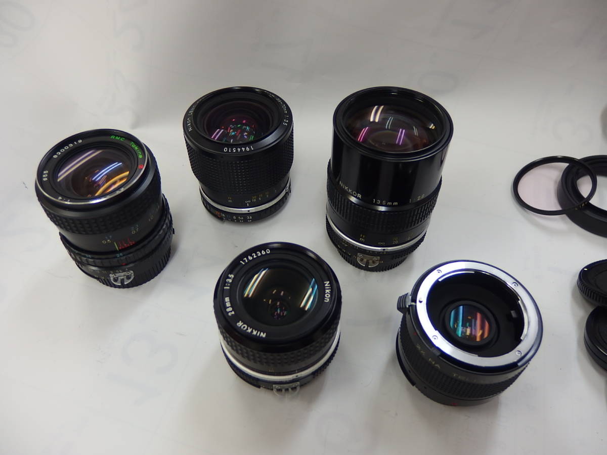 Nikon FE 50mm 完動美品 NIKKOR F1.8 NIKON ニコン シンプルニコン 