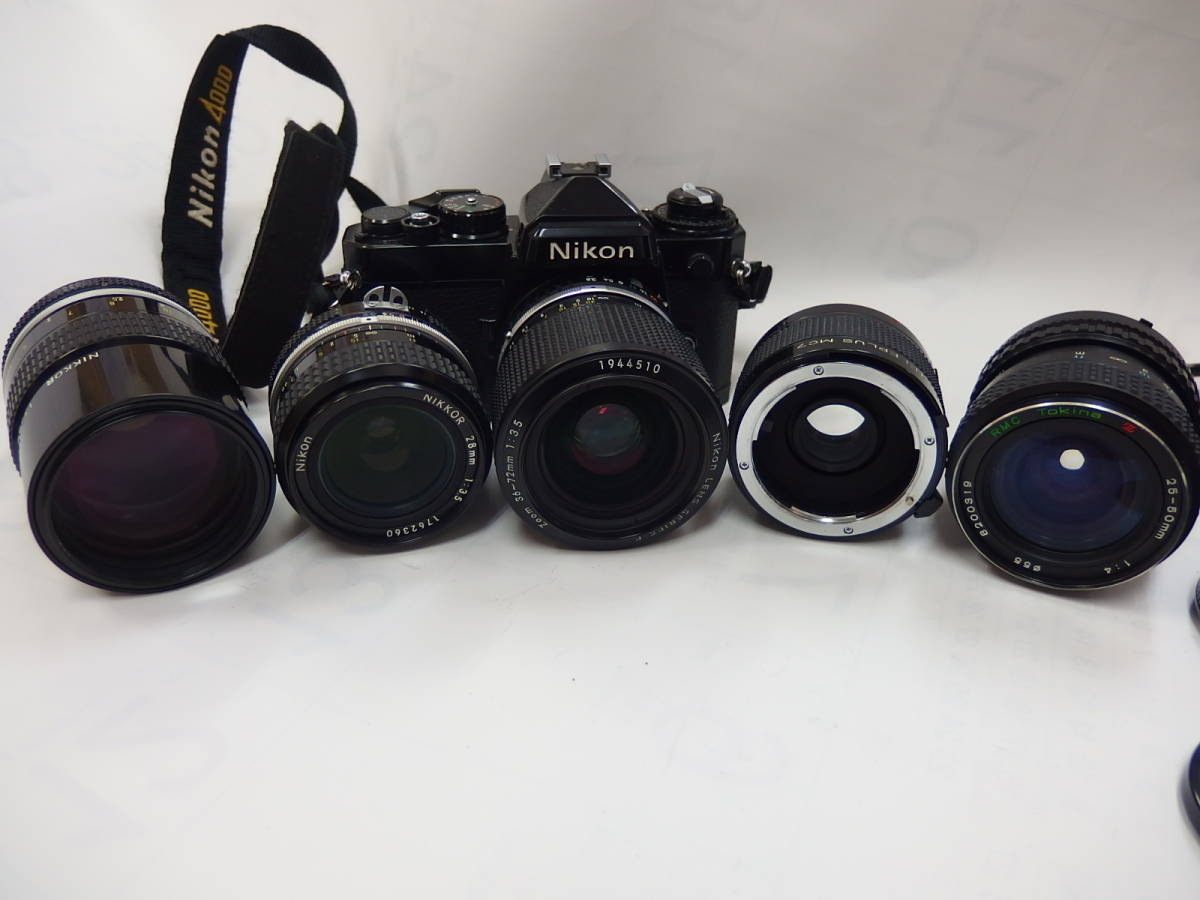 Nikon FE 50mm 完動美品 NIKKOR F1.8 NIKON ニコン シンプルニコン 