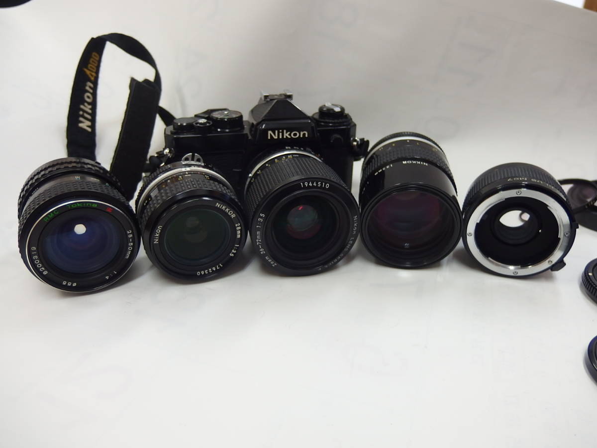 Nikon FE 50mm 完動美品 NIKKOR F1.8 NIKON ニコン シンプルニコン 