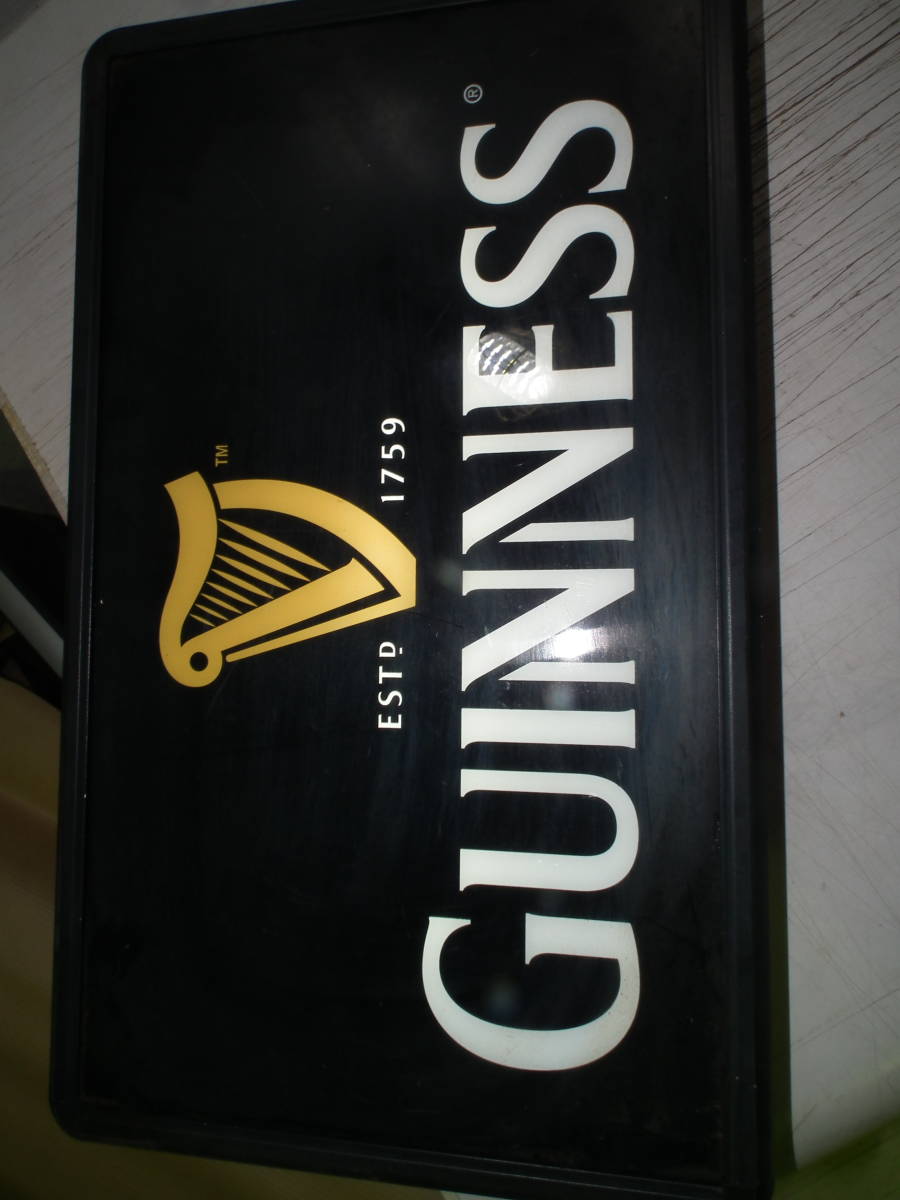 ギネス　GUINNESS　木製　看板 GUINNESS ギネスビール i02 ギネス 電光看板 壁掛け ⁄ ネオン 2色