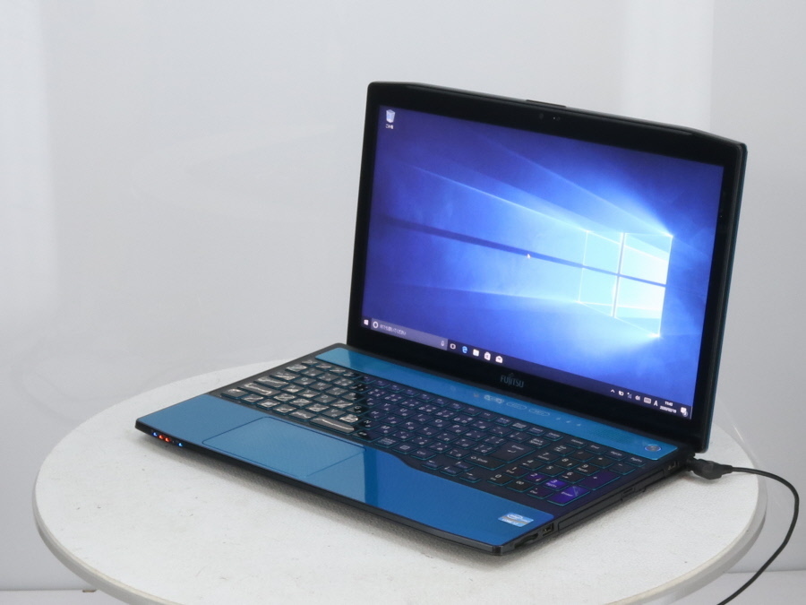 LIFEBOOK FMV Fujitsu アトランティックブルー LifeBook Model FUJITSU FMVA77KL LIFEBOOK AH77/K Win10　Core i7 3632QM 2.20GHz 8GB 1.0TB■1週間保証
