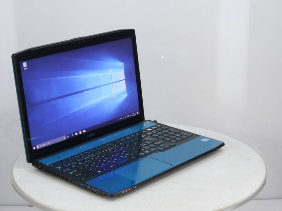 LIFEBOOK FMV Fujitsu アトランティックブルー LifeBook Model FUJITSU FMVA77KL LIFEBOOK AH77/K Win10　Core i7 3632QM 2.20GHz 8GB 1.0TB■1週間保証