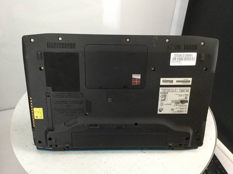 LIFEBOOK FMV Fujitsu アトランティックブルー LifeBook Model FUJITSU FMVA77KL LIFEBOOK AH77/K Win10　Core i7 3632QM 2.20GHz 8GB 1.0TB■1週間保証
