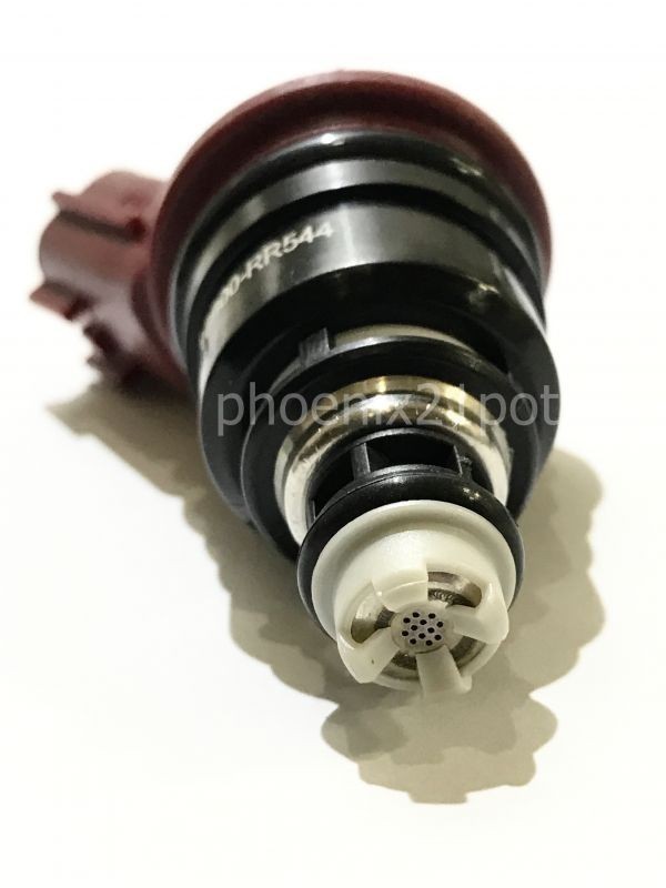 740cc 16600-RR544 Nismo 大容量 サイドフィード インジェクター Nissan x - fuel nismoタイプ injectors Performance Injectors Red 740cc&frasl;min