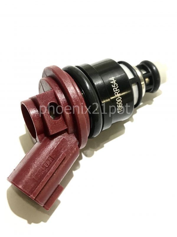 740cc 16600-RR544 Nismo 大容量 サイドフィード インジェクター Nissan x - fuel nismoタイプ injectors Performance Injectors Red 740cc&frasl;min