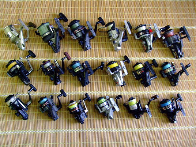 , ダイワ リール リョービ シマノ オリムピック 釣り 19個 釣具 DAIWA オリンピックCROWD SPIN MACHSPIN 7個 ダイワシマノリョービオリムピックジャンクリールまとめて16台 ALL△◇SHIMANO