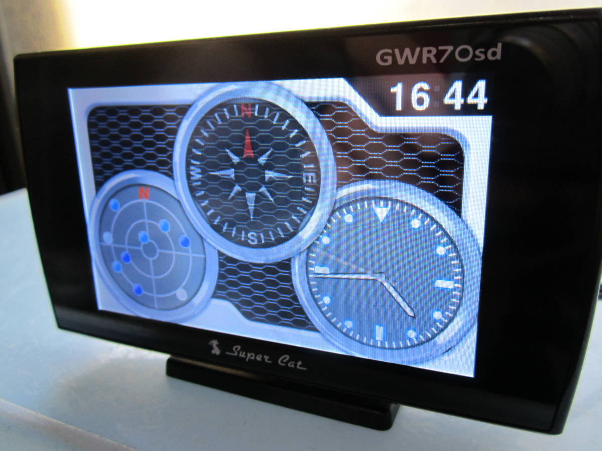 車 ユピテル レーダー探知機 スーパーキャットGWR70sd