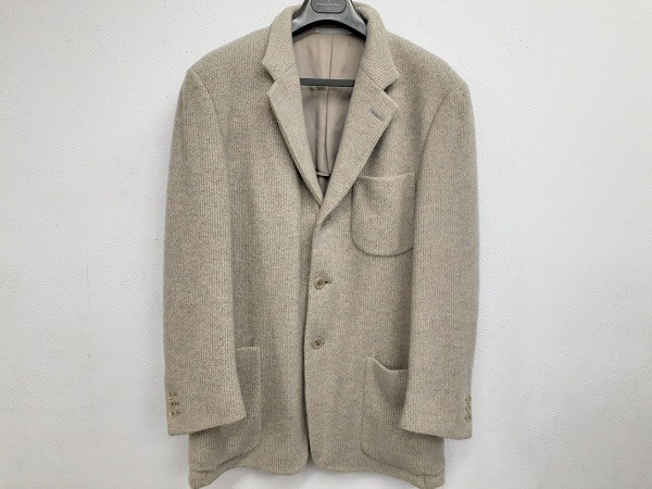 大得価，人気 L465-N9-844 Ermenegildo Zegna エルメネジルド ゼニア メンズ ジャケット ベージュ系 カシミヤ 現状品⑮(エルメネジルド ゼニア)｜売買されたオークション情報、yahooの商品情報をアーカイブ公開 - エルメネジルド ゼニア