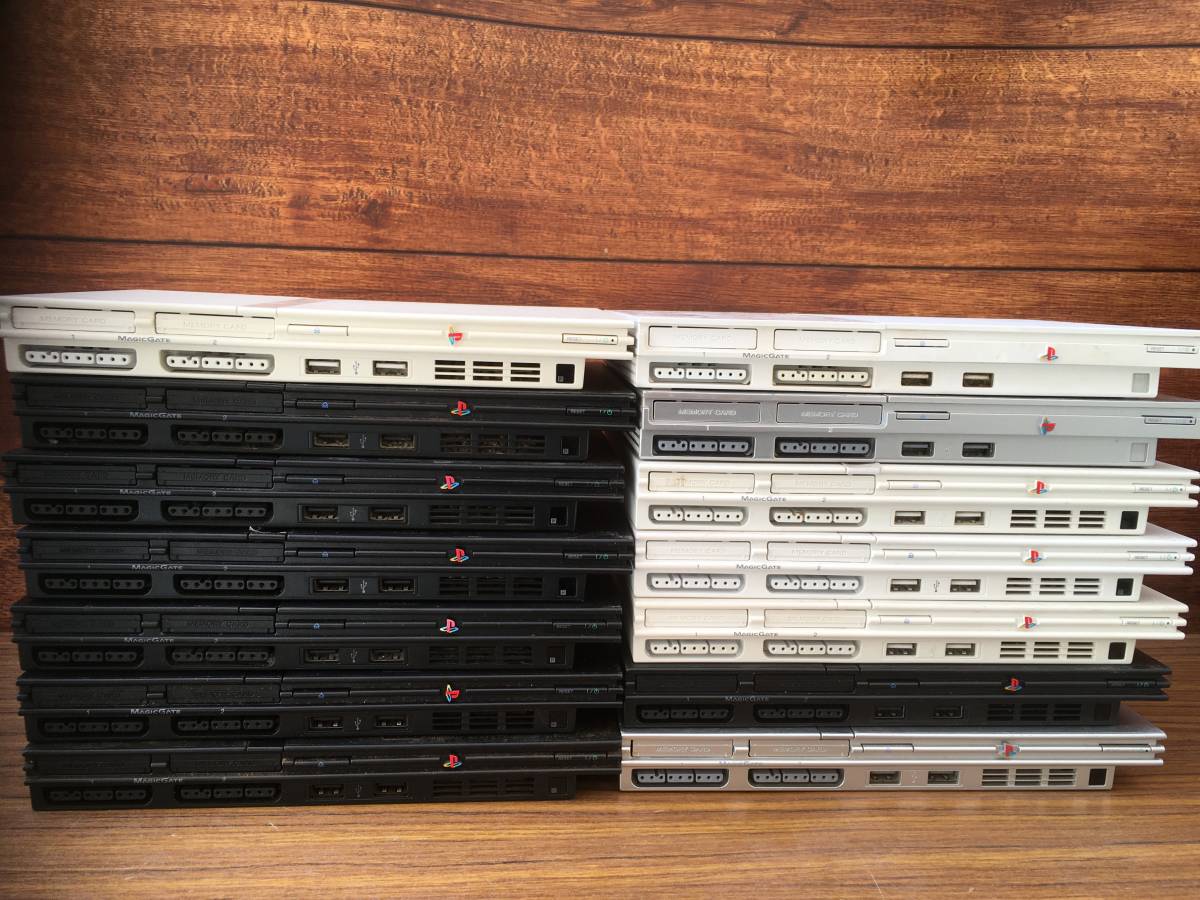 得価，お買い得 ＳＯＮＹ PS2 薄型 本体 SCPH-70000 75000 77000 79000 90000 計14台 動作未確認ジャンク品 １円スタート(本体)｜売買されたオークション情報、yahooの商品情報をアーカイブ公開 - オークファン 本体、アクセサリー