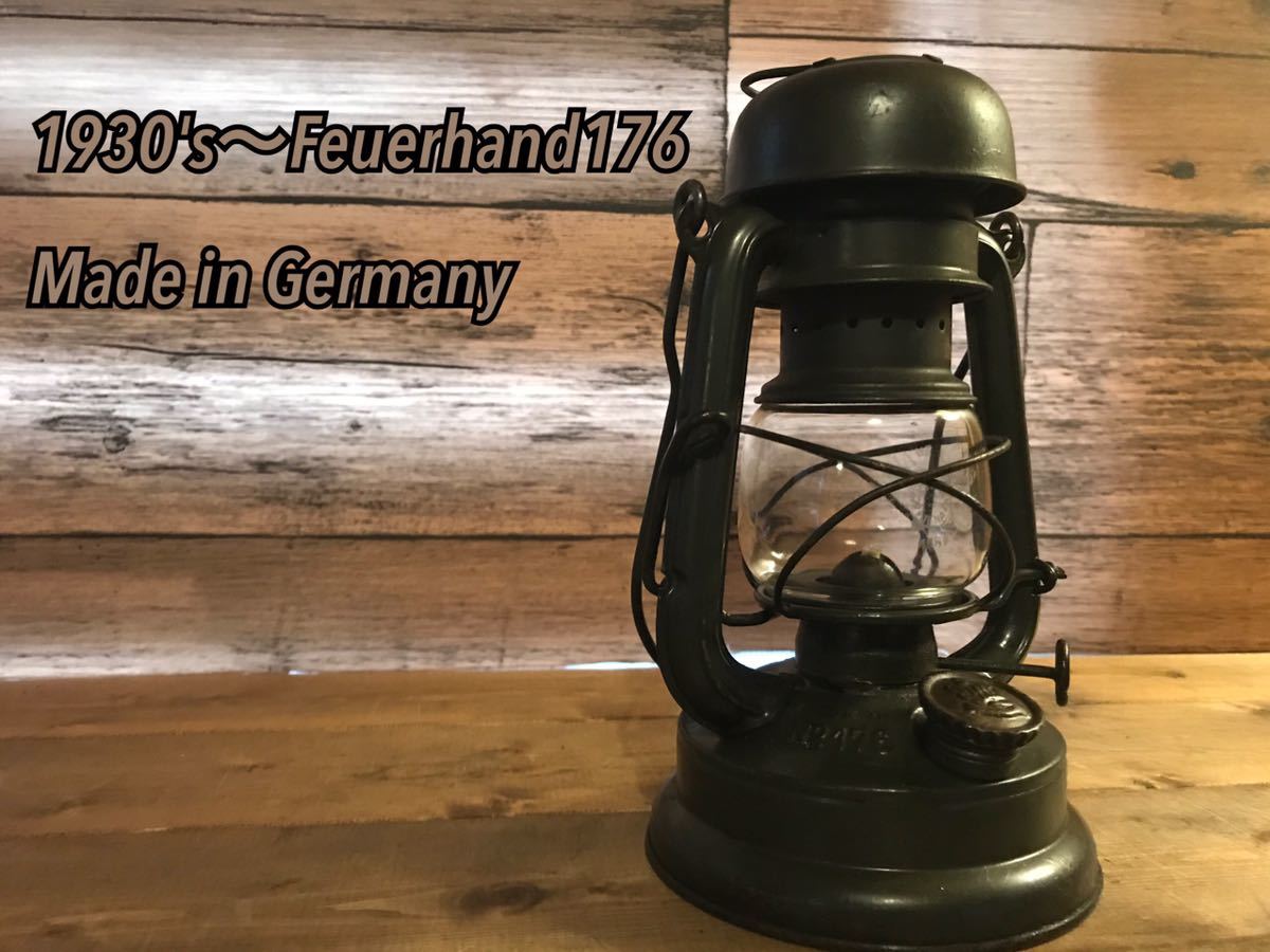 希少旧ドイツ軍用モデルフュアーハンドランタン176 Feuerhand(1939