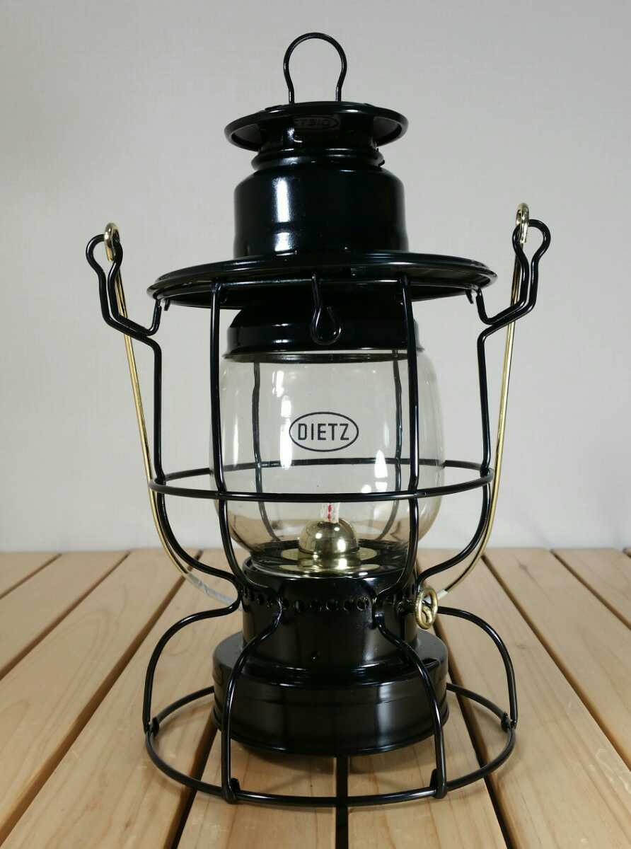 替芯2本付 Dietz 41 Watchman レイルロードランタン 黒 デイツ Dietz