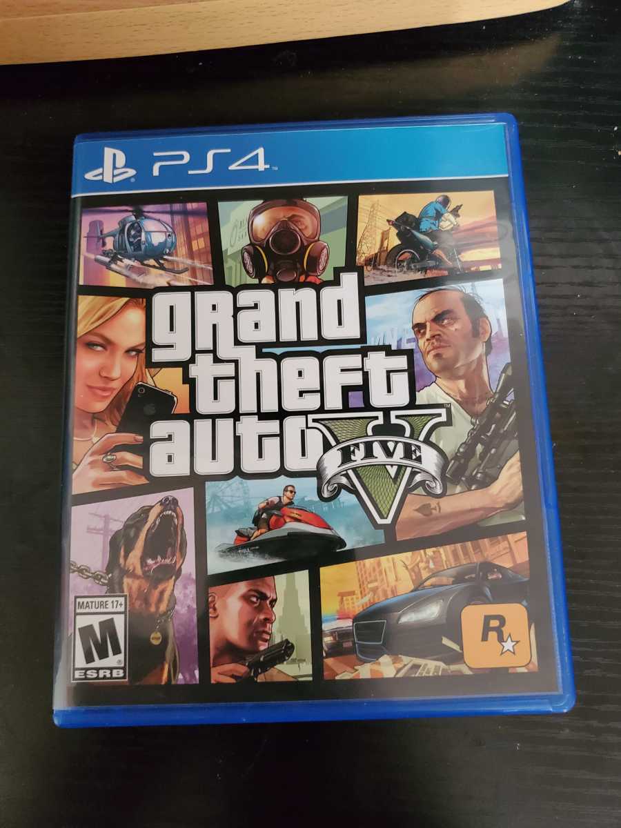 Ps4 Gta5 Grand Theft Auto V グランドセフトオート5 Ps4ソフト 海外版 輸入版 北米版 マップ付 規制なし Ps4ソフト 売買されたオークション情報 Yahooの商品情報をアーカイブ公開 オークファン Aucfan Com