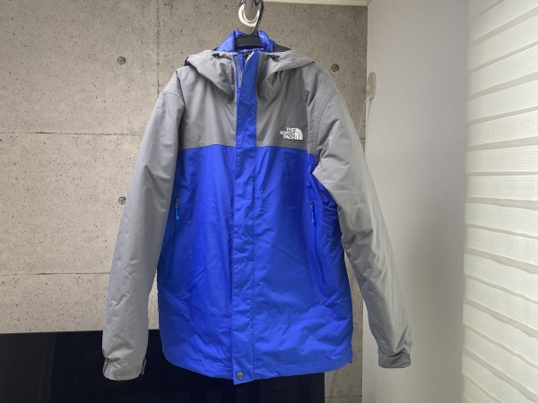 超激得，定番 ザ ノース フェイス THE NORTH FACE ライトグレー&times;ブルー ライナー PERTEXマイクロライト Sサイズ(Sサイズ以下)｜売買されたオークション情報、yahooの商品情報をアーカイブ公開 - オークファン 男性用