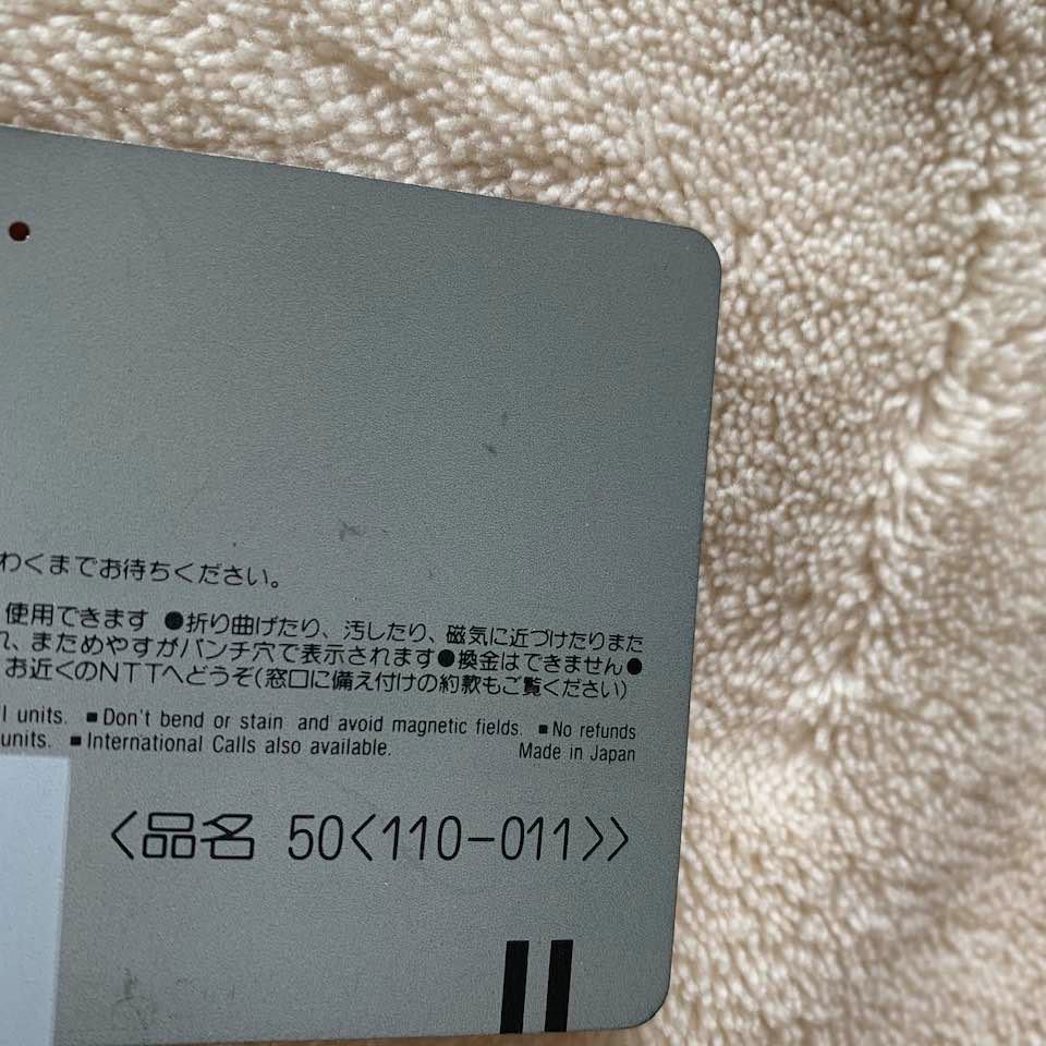 SONY ソニー 液晶ハンディカム CCD-SC55 液晶パスポートサイズ　テレホンカード_4