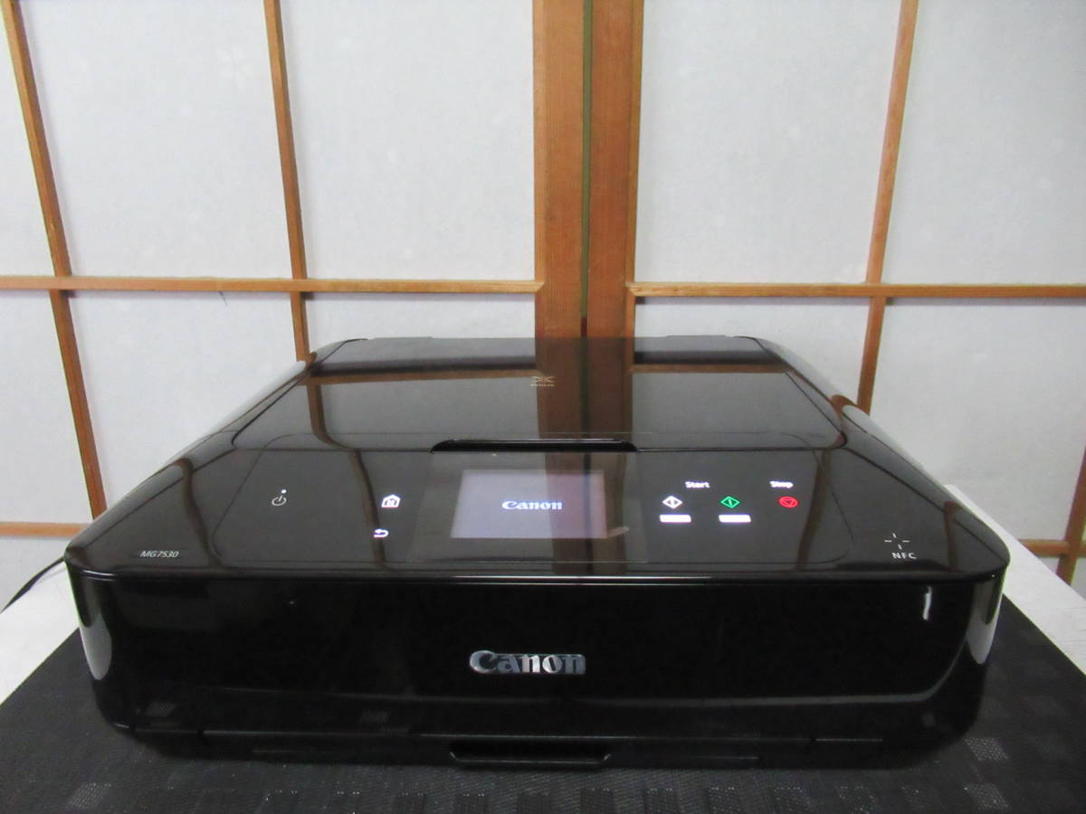 CANON MG7530 A4プリンタ トレー有 印刷枚数 1400枚 3435