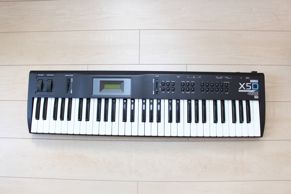 コルグ KORG X5D 61鍵 シンセサイザー ＆背負えるソフトケース